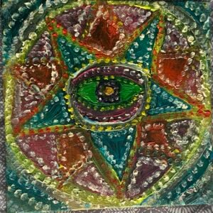 small dotted mandala