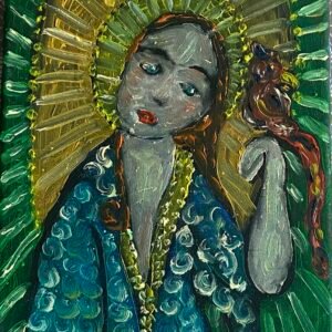 lady with bird
