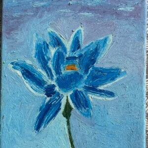blue flower