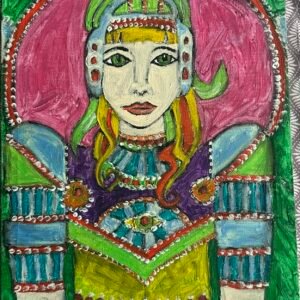 lady knight portrait