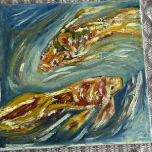 goldfish in the pond