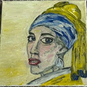 lady with head scarf